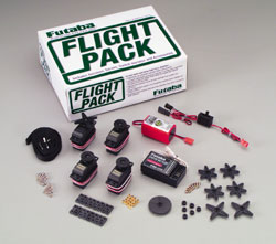 Futaba Flight Pack w/R127DF Rx/4 S3003 Servos/NiCd/Low