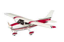 Great Planes Cessna 182 40 ARF .40-.51,65.5in.