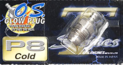 O.S. T-P8 Glow Plug (Cold)